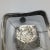 Metal Georges Briard Glass Pickle Dish Bowl With Attached Cocktail Fork For Sale - Image 7 of 12