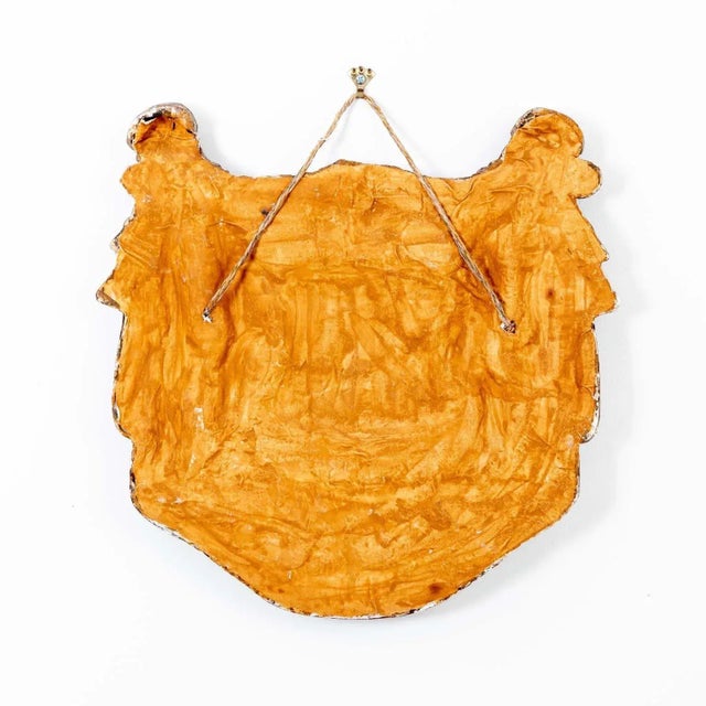 English Heraldic Plaque With Lions, Early 20th Century For Sale - Image 11 of 11