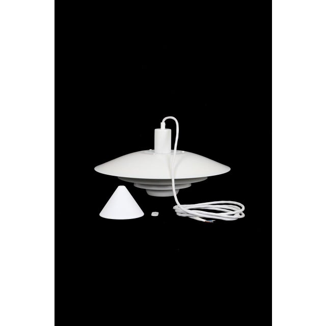 Danish Pendant Lamp from Jeka Metaltryk, 1980s For Sale - Image 9 of 14