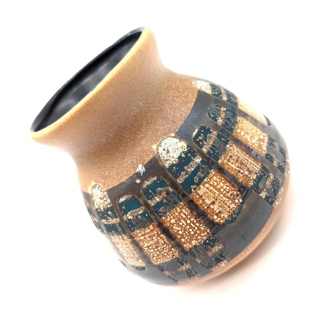 Mid 20th Century Mid 20th Century Lapid Pottery Works Glazed Stoneware Bud Vase For Sale - Image 5 of 11