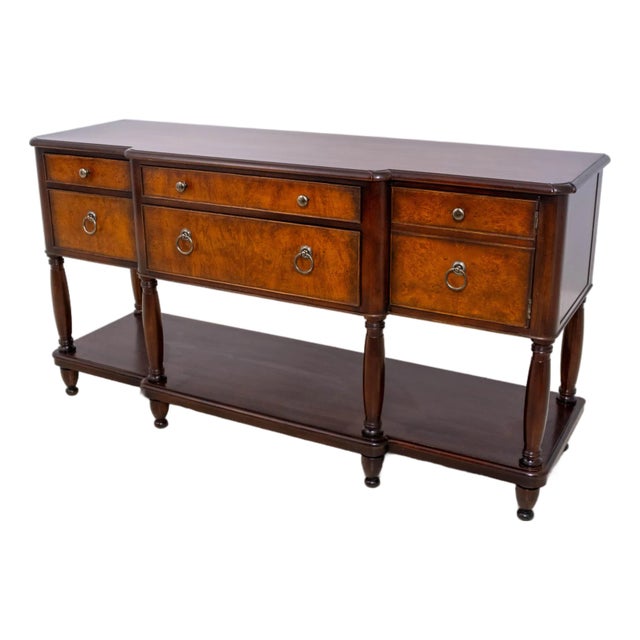 Baker Milling Road Mahogany & Walnut Sideboard For Sale