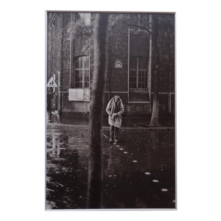 Henri Cartier-Bresson, Alberto Giacometti, Rue dAlésia, 1961, Photolithograph For Sale