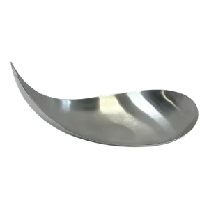 Vintage Georg Jensen Abstract Steel Dish