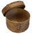 A graduated stack of 3 primitive vintage bentwood pantry boxes (often called Shaker-style pantry boxes or wooden cheese...
