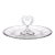 1960s Imperial Glass Candlewick Heart Handled Deviled Egg Serving Plate Tray For Sale