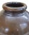 Late 19th Century Antique Peoria Pottery Stoneware Jar — 19th C Brown Glaze, 15″ Tall For Sale - Image 5 of 8