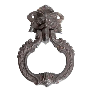 Early 18th Century French Regence Period Steel Door Knocker From the Region of Provençe