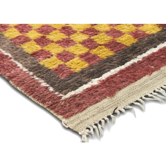 Contemporary 1960s Turkish Tulu Rug For Sale - Image 3 of 6