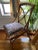 Vintage Boho Bohemian Rattan Accent Chair For Sale - Image 4 of 6