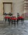 A set of six "Superleggera" chairs designed by Gio Ponti for Cassina, dating back to the early 1960s. The chairs have a...