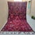 Black Vintage Moroccan Boujaad Berber Rug in Purple Wool, 1980s For Sale - Image 8 of 8