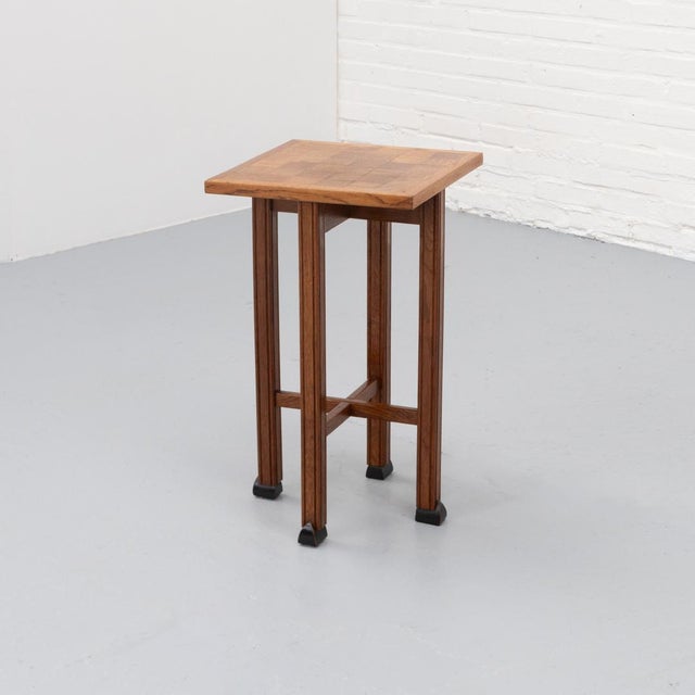 Dutch Art Deco Side Table, 1920s For Sale - Image 3 of 17