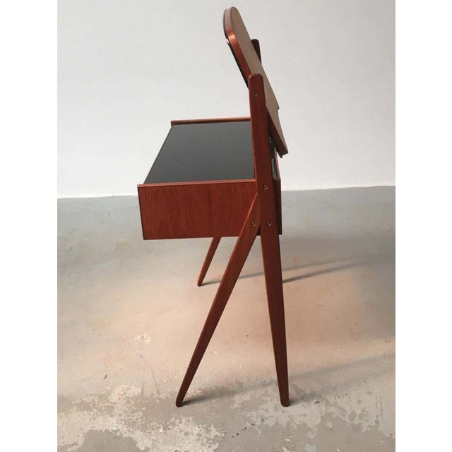 Arne Vodder Teak Dressing Table by Arne Vodder for Oelholm Moebelfabrik, 1960s For Sale - Image 4 of 10