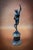 Black Jean De Bologne and Clodion, Mercury and Abundance, 1800s, Bronze and Marble, Set of 2 For Sale - Image 8 of 16