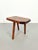 Vintage French 3-Legged Milking Stool in Oak, 1950s For Sale - Image 9 of 9