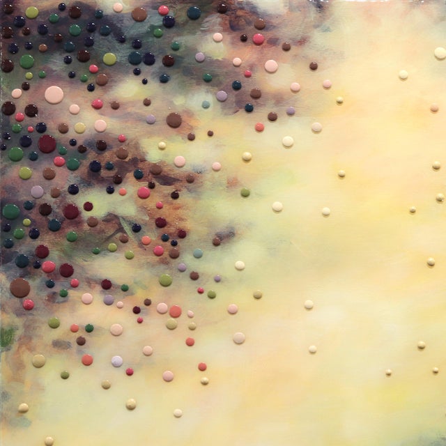 Wood And Then We Knew - This Is All That Mattered - Original Textured Abstract Mixed Media Painting on Wood Panel by Kimberly Blackstock For Sale - Image 7 of 9