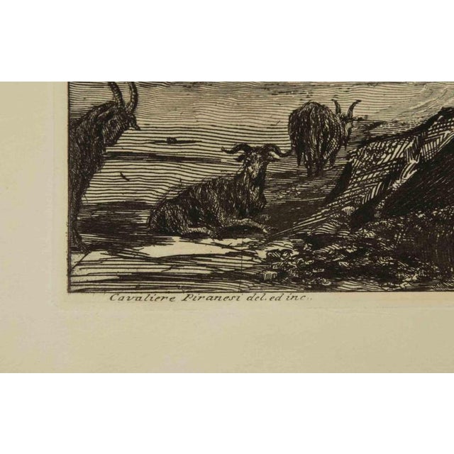 Giovanni Battista Piranesi, View of the Arch of Constantine, Etching, 19th Century For Sale - Image 3 of 5