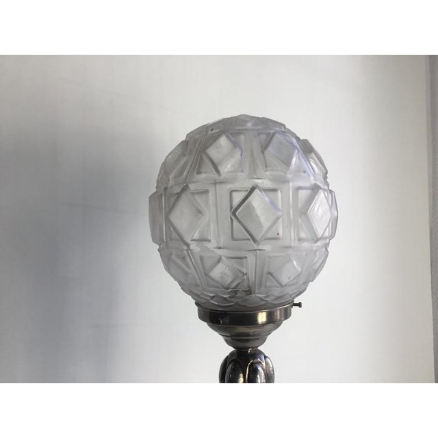Vintage French Art Deco Table Lamp, 1920s For Sale - Image 3 of 10