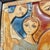 1980s Ceramic Three Generations Relief by J. Ruth, 1980s For Sale - Image 5 of 14