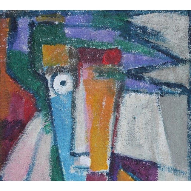 Hidden Portraits VII, 1980s, Acrylic on Canvas, Framed For Sale - Image 6 of 12