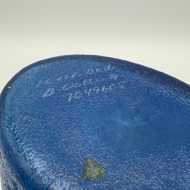 Glass Sculptural Antikva Glass Vase by Bertil Vallien for Kosta Boda, Sweden, 1990s For Sale - Image 7 of 12