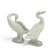 Late 20th Century Pair of Lladro Little Duck Porcelain Figurines #4552 & #4553 For Sale - Image 5 of 12