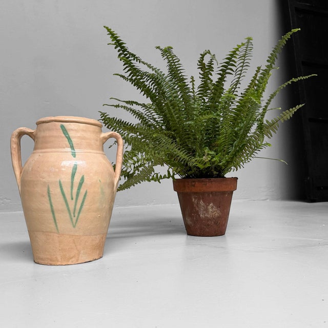 19th Century Antique Terracotta Jar with Tree of Life, 1890s For Sale - Image 5 of 11