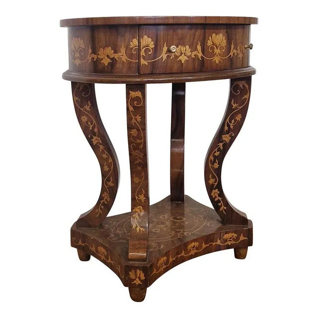 Baroque Baroque Coffee Table with One Drawer For Sale - Image 3 of 8