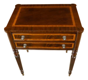 Large Sheraton End Table