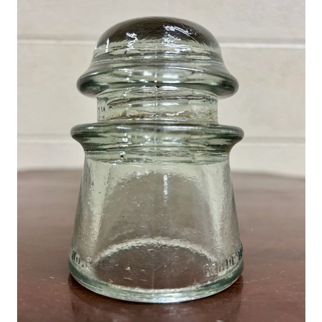 Antique Hemingray 72 Clear Glass Insulator For Sale In Kansas City - Image 6 of 6