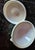 Mid 20th Century Mid-20th Century Coastal Westmoreland Pink Milk Glass "Argonaut" Covered Candy Dish For Sale - Image 5 of 7