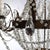 Large Antique French Empire Inspired Crystal & Bronze 8-Light Chandelier C1930 For Sale - Image 10 of 12