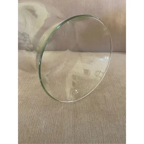 Mid 20th Century Vintage Colonial Williamsburg Style Glass Hurricane Candle Shade Globe For Sale - Image 5 of 5