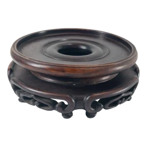 19th Century Chinese Fine Carved Rosewood Display Stand Base