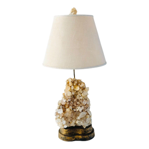 Carole Stupell Quartz Crystal Table Lamp, 1950