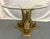 Stunning Italian brass dining table from the 1960's. It features three koi fish made of heavy brass with uplifted tails to...