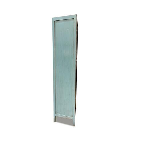 Chinese 1980s Chelsea Tall Cabinet -Baby Blue For Sale - Image 3 of 4