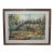 Mid 20th Century MCM Paul Baruch Original Watercolor Catskill Camping Scene - Signed/Framed 19x13" For Sale