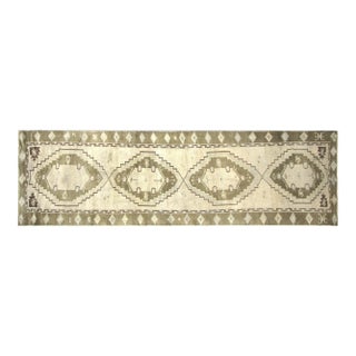 1960s Turkish Oushak Runner For Sale