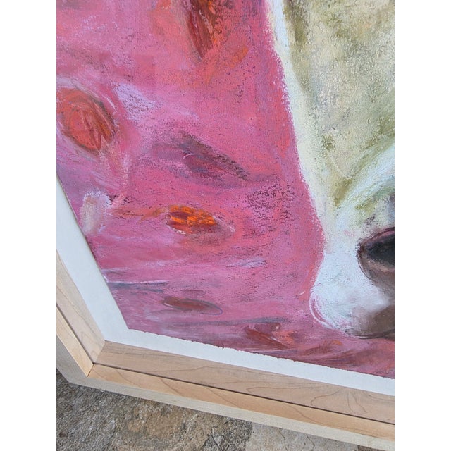 Original Dog Portrait Pastel For Sale - Image 15 of 15