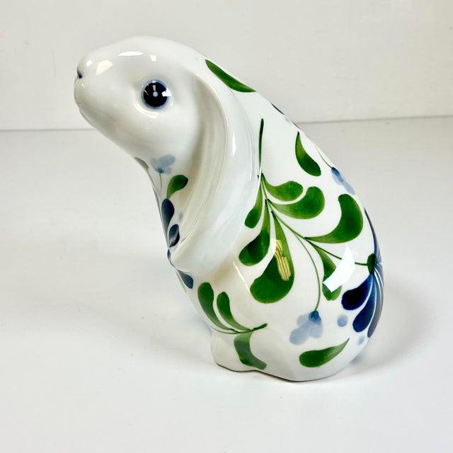 Late 20th C Vintage Hollywood Regency Boho Chic Dansk Bunny Figurine - Easter For Sale - Image 18 of 18