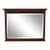 Stickley Cherry Regency Style Hanging Wall Mirror For Sale