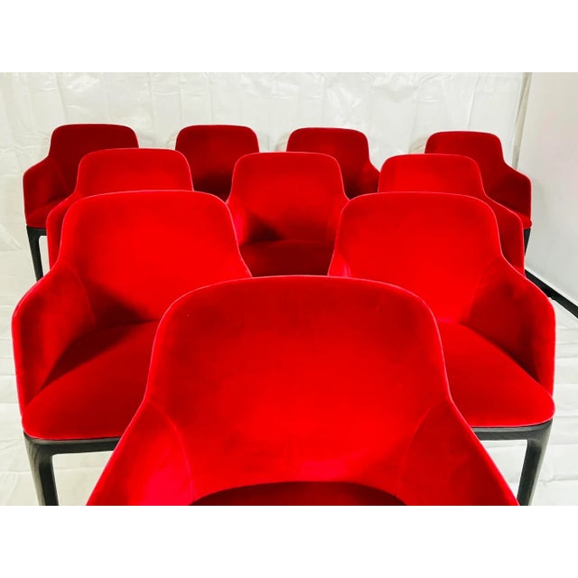 Set of 10 Poliform Dining Chairs by Emmanuel Gallina, Italy, 2009 For Sale - Image 9 of 18