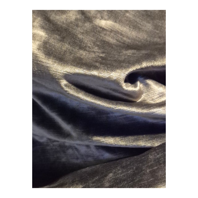 Scalamandre "Paddington" Striated Cotton Velvet- 5 Yards For Sale