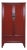 Catalpa Wood Square Corner Armoire For Sale