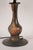 Vintage Art Nouveau Crane Lamp With a Nautical Sailing Ship Mica Shade For Sale In Los Angeles - Image 6 of 7