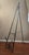 Spanish Colonial Large Wrought Iron Floor Standing Art Display Easel For Sale - Image 10 of 12