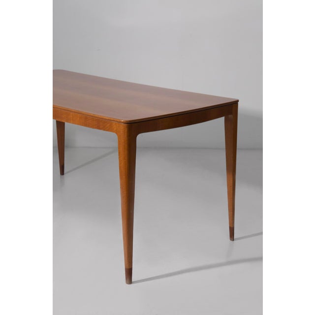 Mid-Century Modern Mid-Century Italian Dining Table attributed to Paolo Buffa, 1950 For Sale - Image 3 of 11