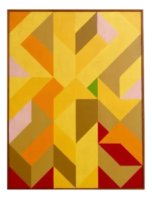 Abstract Composition, 1991, Painting