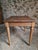 Vintage French Oak Desk and Bistro Chair in Beech, 1930, Set of 2 For Sale - Image 11 of 18